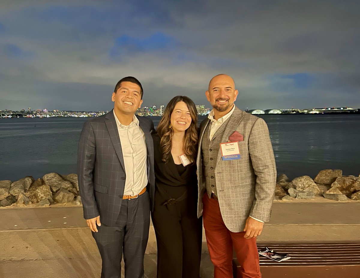 LEADSanDiego's tweet photo. Today's #LEADintheWild 🐾 features Enrique Meza, Danny Milla, and Sarah Verdusco Singh from the #LEADImpact Class of 2023! Our alumni attended the @BLCI Opportunity for Impact event last week 🥳 https://t.co/HBjzJqc68x