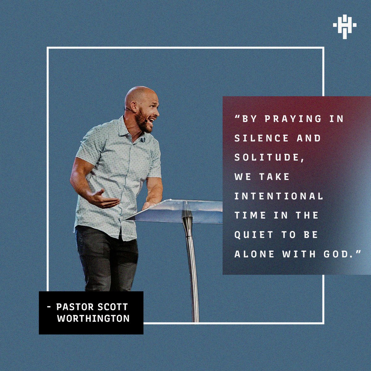 HopeChurchLV's tweet photo. “By praying in silence and solitude, we take intentional time in the quiet to be alone with God.”
-Pastor Scott Worthington
#rhythmsofgrace #silence #solitude #timewithGod https://t.co/yGOx647ndp