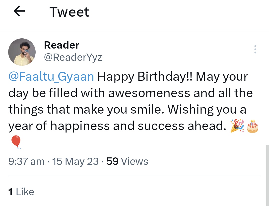 tere naina on Twitter: "This fuckboi has a birthday wish template that ...