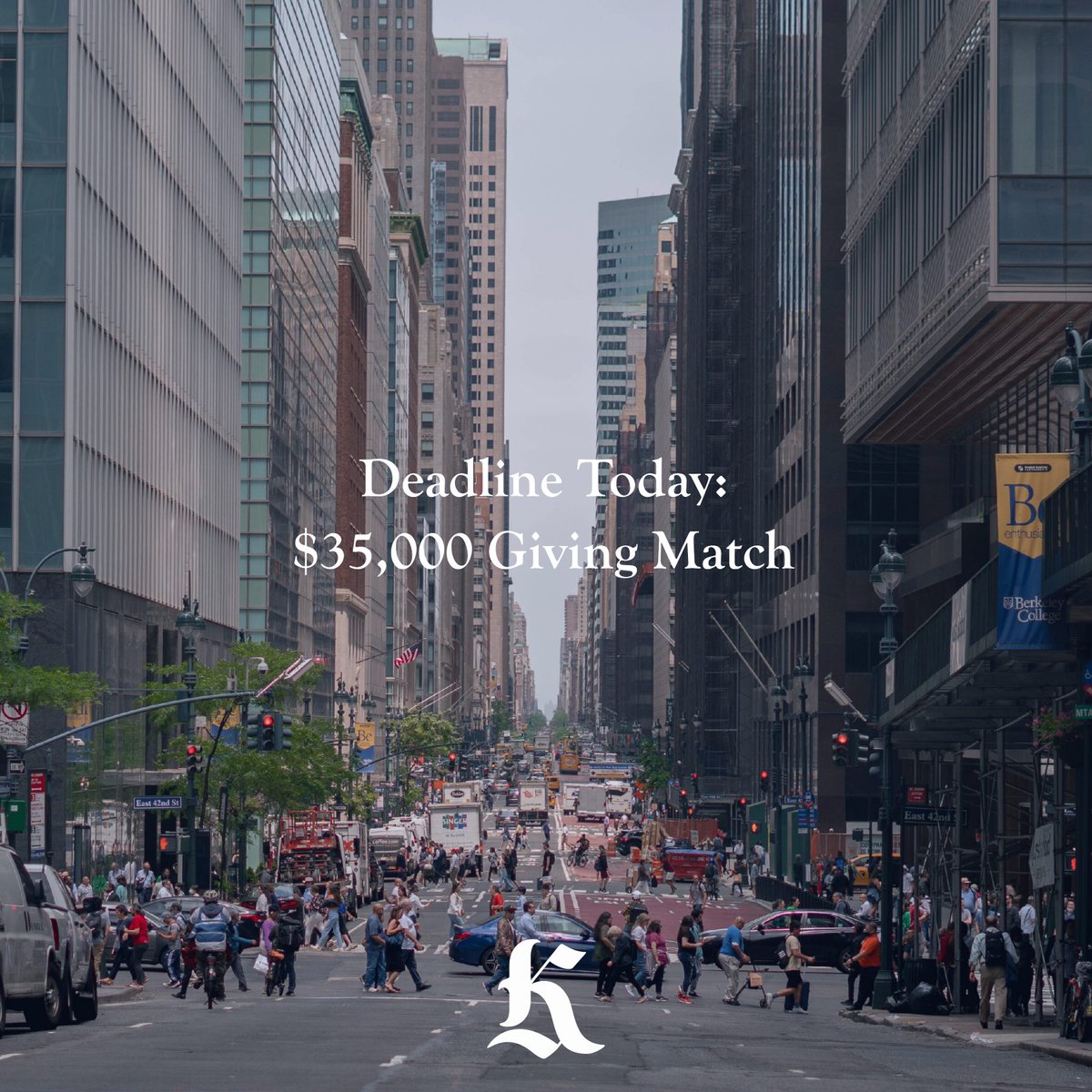 The King's College on Twitter "All donations received through 1159 PM