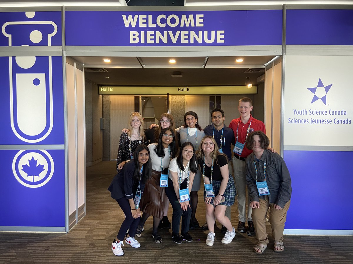 EasternNLSci's tweet image. Newfoundland and Labrador is represented by these amazing young people at the Canada Wide Science Fair (@ysc_sjc) in Edmonton this week. What an amazing experience for each of them. We are so very proud! And a big thank you to our volunteers who are accompanying them!