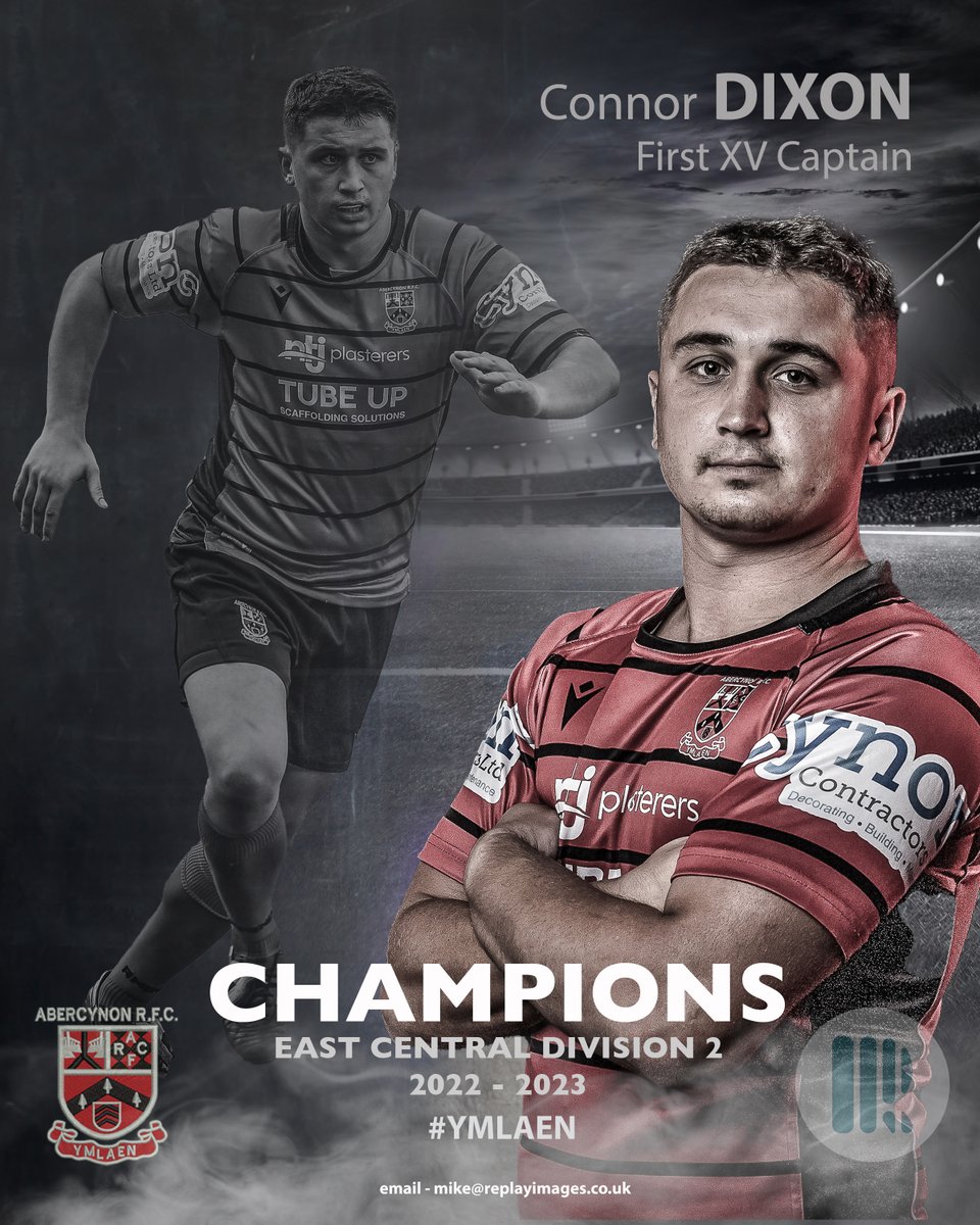 replay_images's tweet photo. First XV Team Captain Connor Dixon
Admiral League 2 East Central Champions 2022-23
#Ymlaen @AbercynonRFC @connordixon678 https://t.co/aGkGt2S4L0