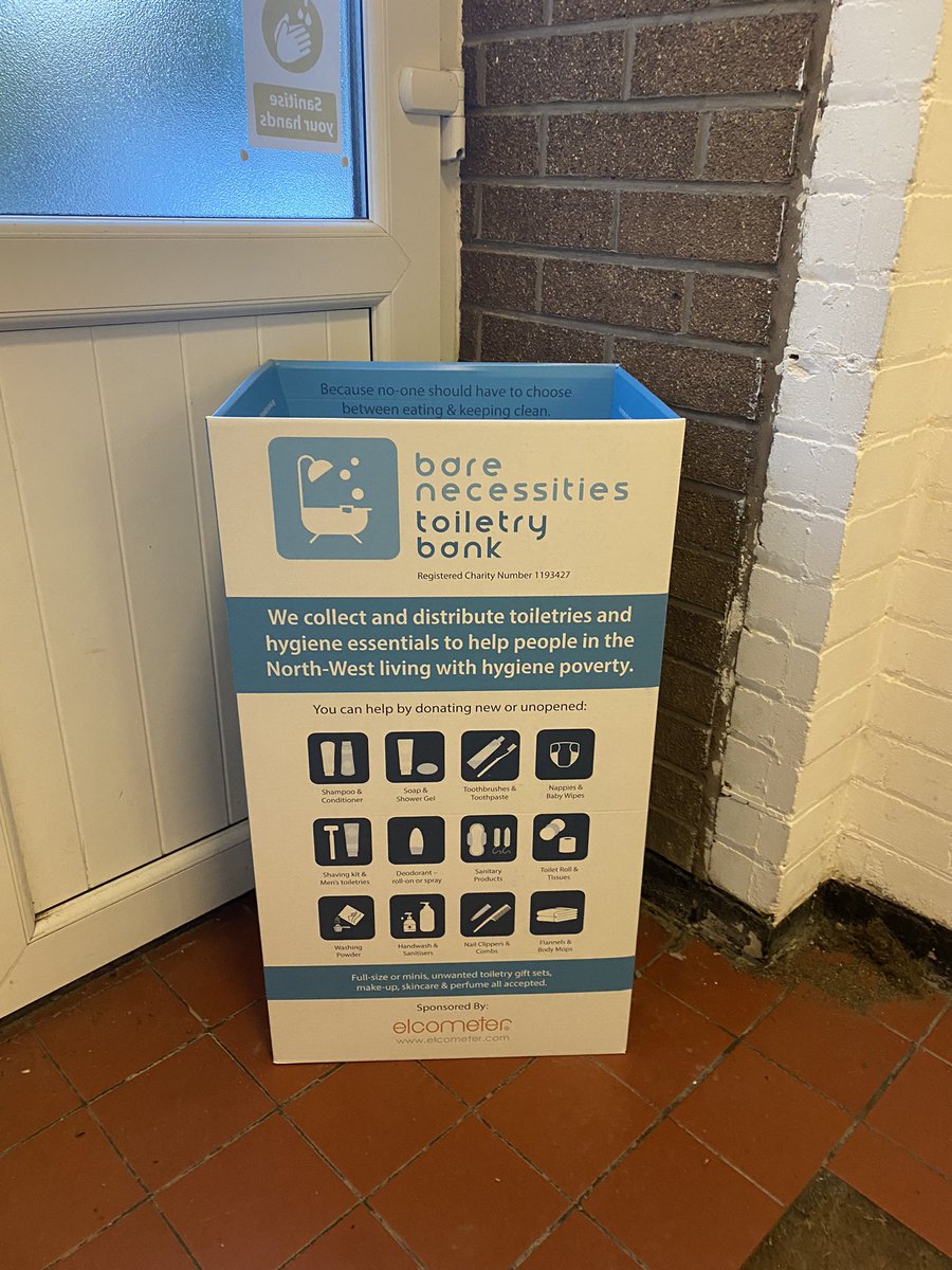 This term we are collecting for <a href="/BNToiletryBank/">Bare Necessities Toiletry Bank</a> . A collection box for unopened toiletries is in the entrance hall. Many thanks for all donated items. Last term cubs designed logos for the charity’s new campaign - Suds- Give A Wash Day- the winning designs were by Alex M &amp; Will D