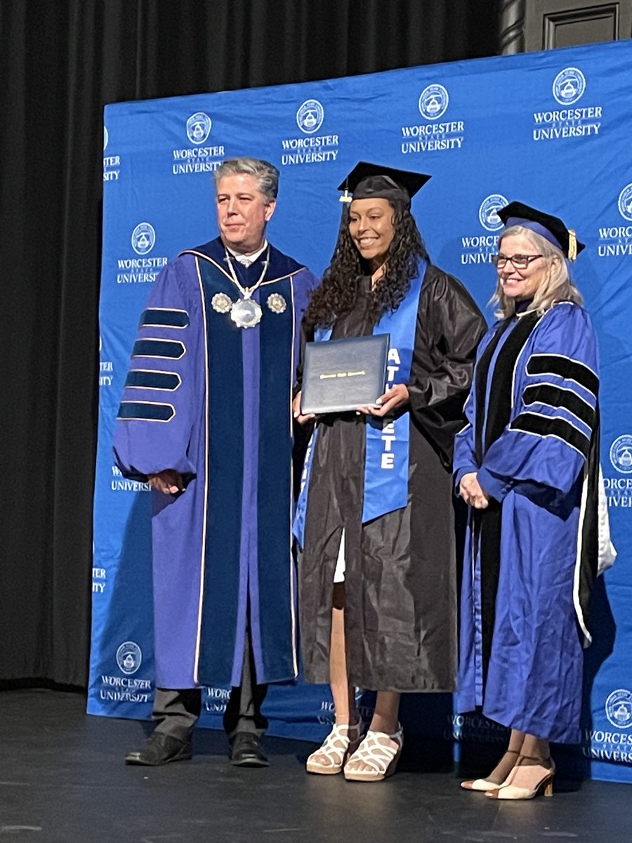 Worcester State Pres tweet media