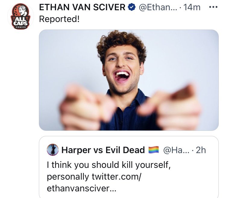 ETHAN VAN SCIVER on Twitter "Fuckin over more salty hoes than Warren