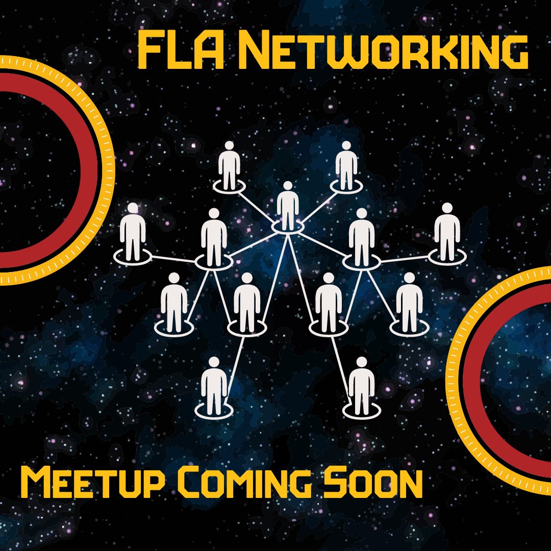 TweetFLAlibrary's tweet image. See old faces and meet new ones at the FLA Networking Meetup event coming up soon! Meet us in the Oceanview room! 
#FLACon23 #FloridaLibraryAssociation #FloridaLibrarians