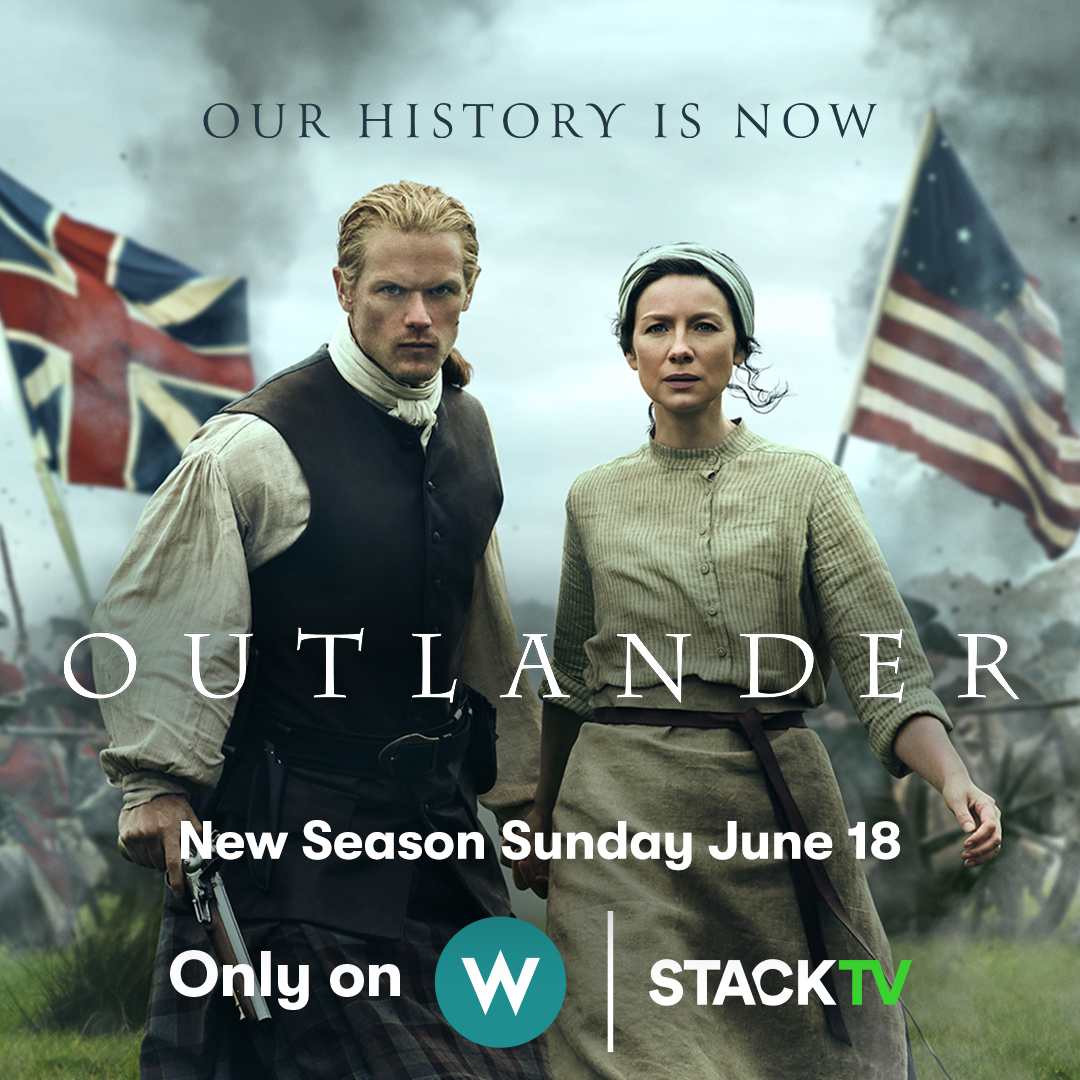 Our history is now. 🏴󠁧󠁢󠁳󠁣󠁴󠁿 A new season of #Outlander premieres Sunday June 18, only on W. Part of @STACKTV.