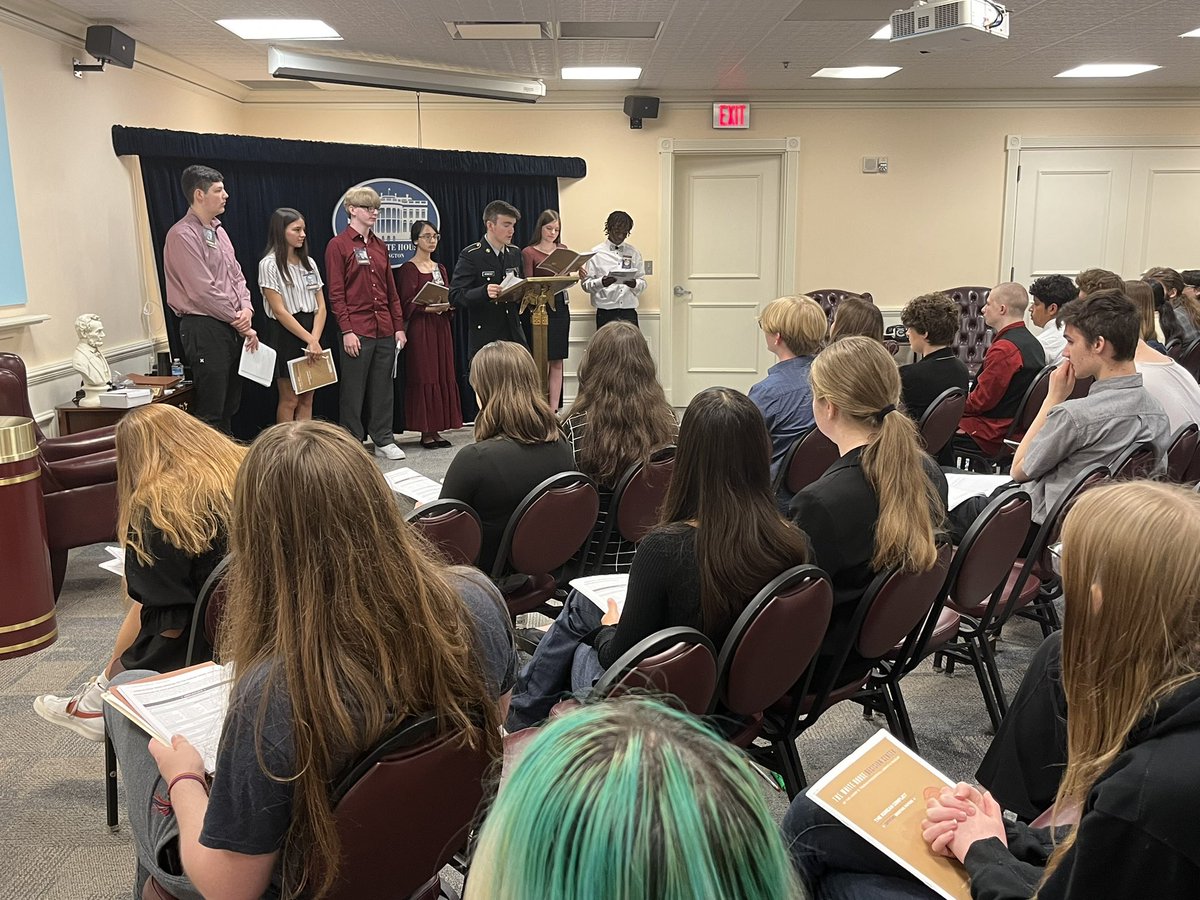 Chrisman and Van Horn APUSH students closed out the year with visits to <a href="/TheWHDC/">The WHDC</a> to explore a simulation on Truman’s decisions in relation to Korea. We are so thankful for the Truman Library’s partnership and these opportunities for our students!