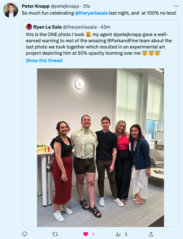 Ryan La Sala tweet media