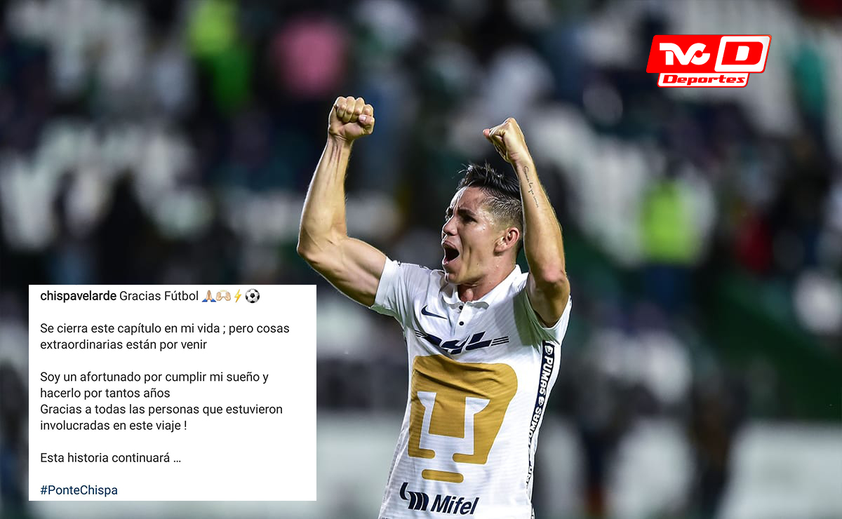 ADIÓS VAQUERO 😢

Efraín 'Chispa' Velarde anunció su retiro del fútbol por su cuenta de Instagram 

¿Qué momento recuerdas del 'chispa' en el fútbol mexicano? 

#PonteChispa #Pumas