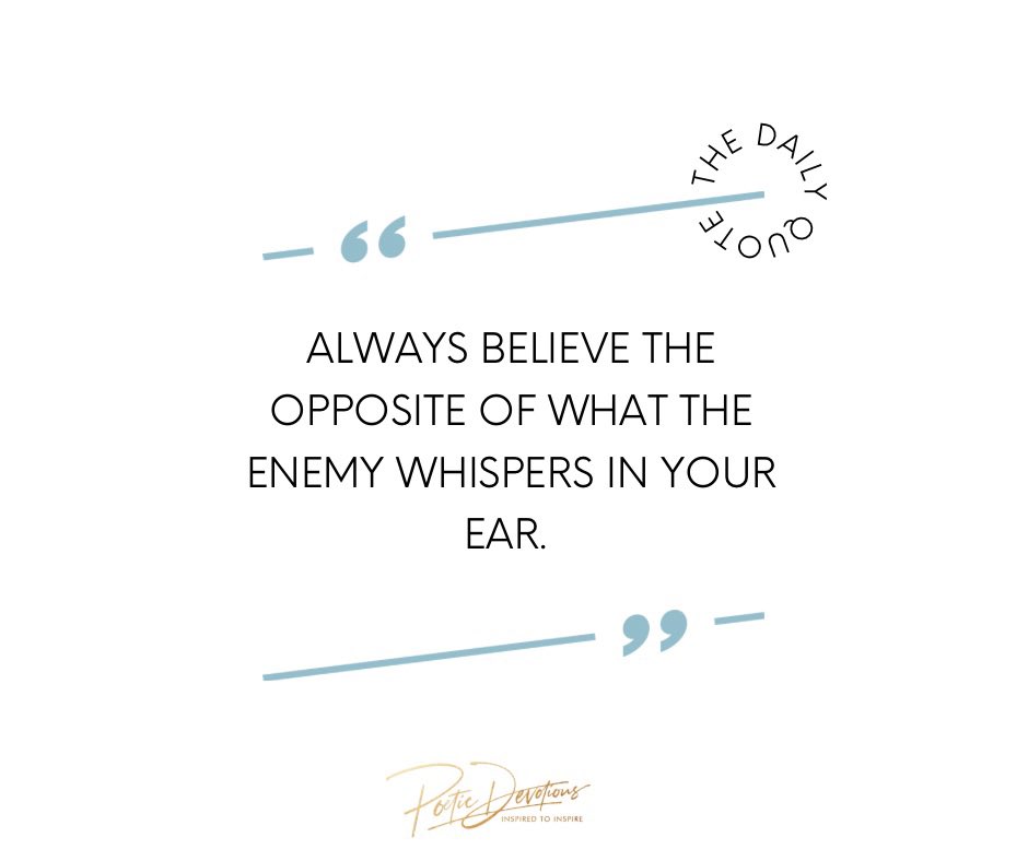 TruthInHerPen's tweet image. The devil has one mission: steal, kill, and destroy. He does whatever he can to bump you off of your road to purpose. He attacks your finances, health, relationships, your children, self esteem, etc. Whenever the enemy come to bombard your mind with lies, believe the opposite