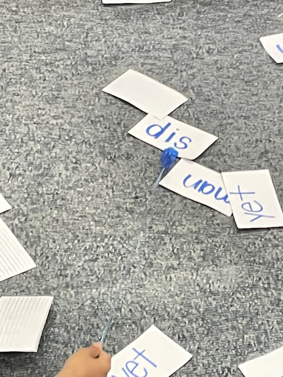 Would have never guessed some sticky hands would bring my readers this much joy!  Little do they realize how much joy they brought me as I heard them reading. They’ve come so far!  #oneteamwes