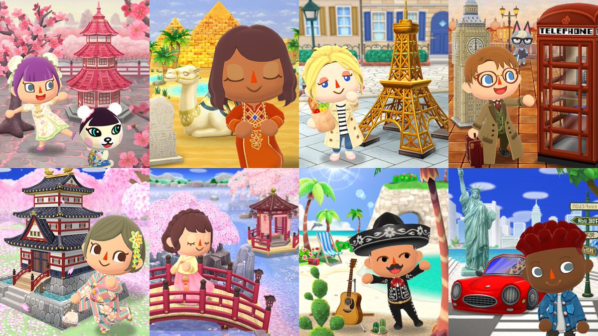 silvermoonsaga's tweet photo. NintendoAmerica: RT @AppStore: Calling all globe-trotting fashionistas!

The World Outfits Collection of traditional folk costumes from various places around the world is now available in the Animal Crossing @Pocket_Camp store. Oh la la! 👘

📲: … https://t.co/kpgYO5qfLA