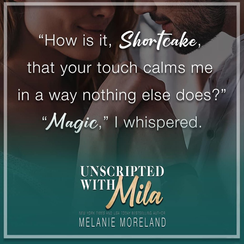 'They brought out the best in each other, and the unexpected love they found.' - Stephanie Rose, romance author
Amazon exclusive geni.us/unscriptedwith…
#melaniemoreland #MilaandNicholas #FamilySaga #CloseProximity #Celebrity #Hollywood #SecretAffair