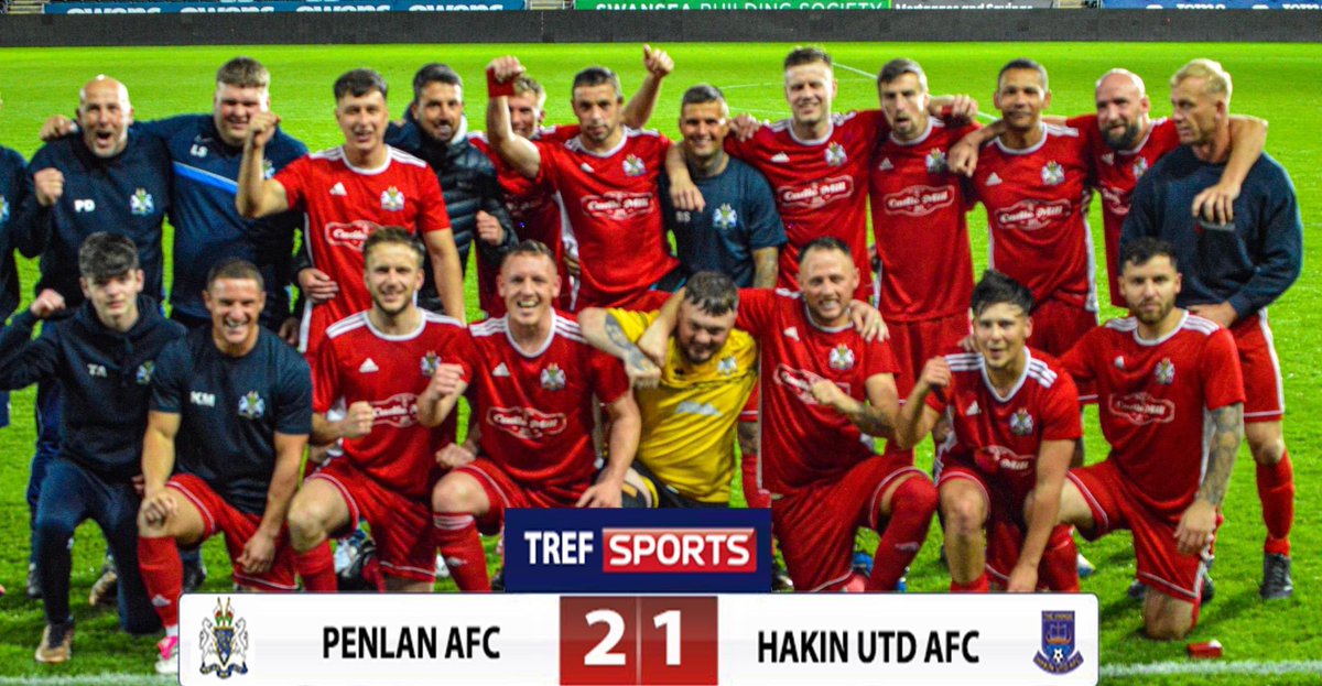 What a night that was
West Wales champions🏆
Uppalan💙💛
<a href="/PenlanAFC/">Penlan AFC</a>