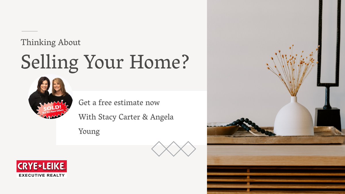 Get the highest price for your home! Find out what your home could be worth now.

⎼
Stacy Carter &amp; Angela Young
Call/Text (270) 792-6313
•
•
🏡Brokered By Crye-Leike Executive Realty onlinehomeestimate.com/lp/BCC801AE-9F…
