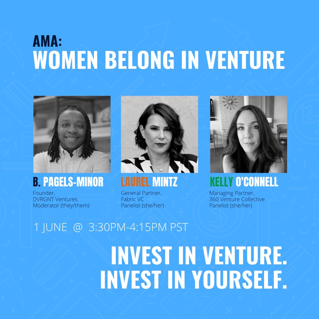 Come join us on June 1st to talk about VC, becoming a limited partner, and so much more. Seats are limited so grab your spot today!