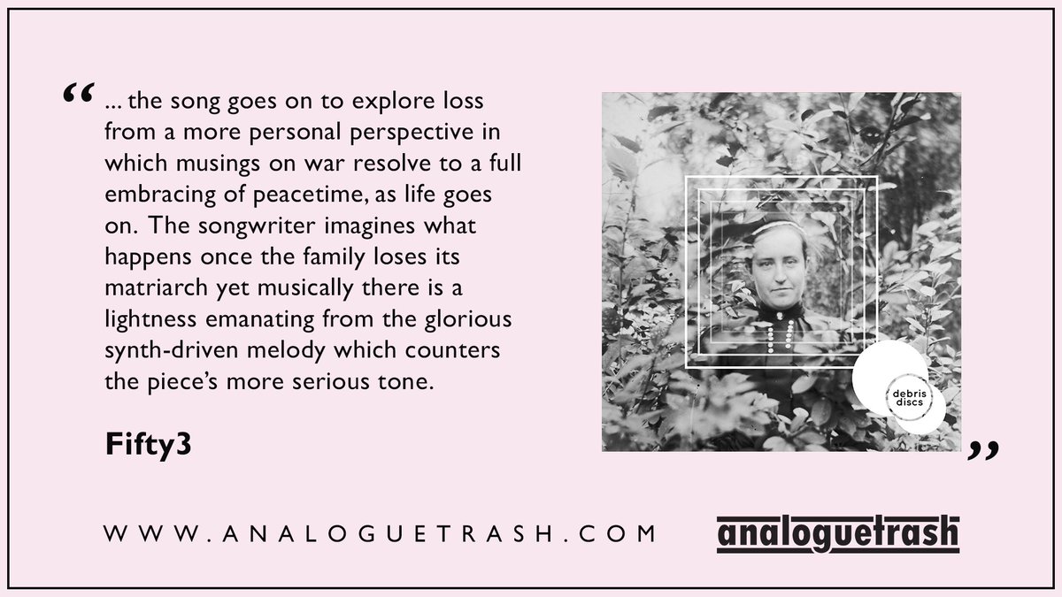 So good to see the reviews of @DebrisDiscs' new single keep coming through. This one from fifty3.net as part of their #Fifty3Fridays series is a particular highlight. Have a read over of the full thing and discover some great tracks.

📰 bit.ly/458PHPM