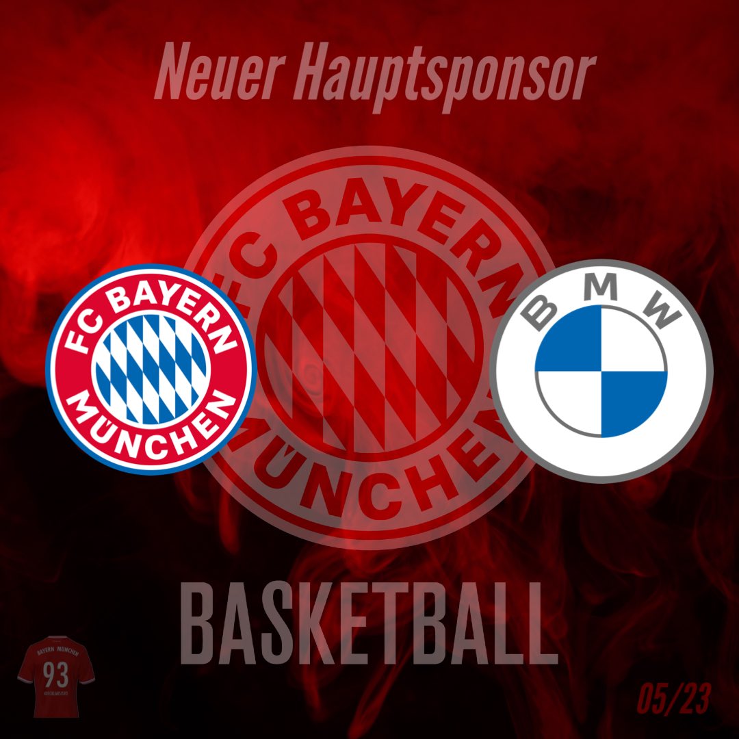 #BMW wird laut „Bild“ neuer Hauptsponsor der Basketballabteilung beim FC Bayern, nachdem Audi sich zurückziehen wollte. Der #AudiDome wird daher ebenfalls umbenannt. 

#fcbayernbasketball #FCBB