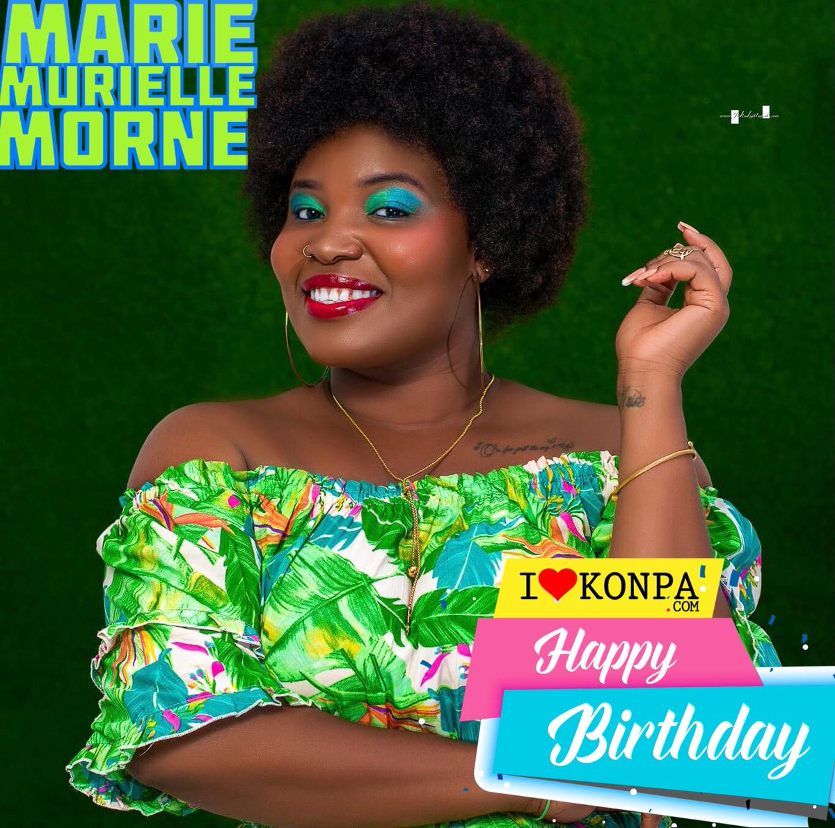 ilovekonpa's tweet photo. 🎶🎼🎵Haaaappy Biiiirthdayyyy@Marie Murielle Morné🥳 https://t.co/8S4QzSBScJ