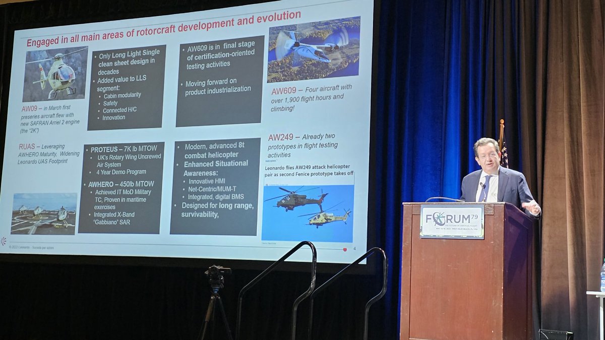VTOLsociety's tweet photo. Great insights into current and next-generation #rotorcraft technologies from all 5 @VTOLsociety Platinum Class Corporate Members of VFS.
#FutureVerticalLift @FVLCFT
#aviation #AvGeek #VTOL #eVTOL #helicopter #vtol #flraa #fara #fvl #HSVTOL https://t.co/HqqTcl5wz8