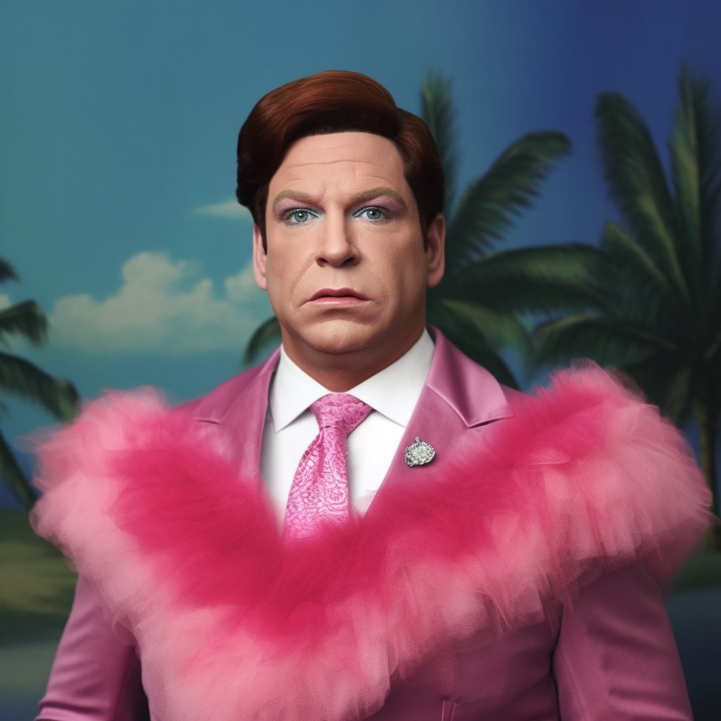 dfwlly's tweet photo. #midjourney  let me show #support for the drag community. Here's Florida's @GovRonDeSantis https://t.co/NaP03LdU15