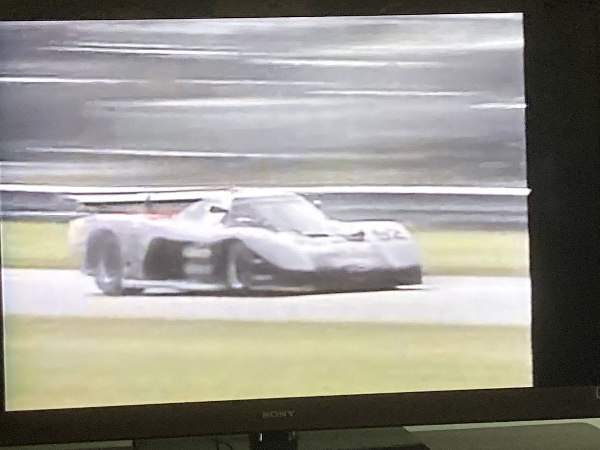 I’m watching the 1986 @IMSA Eastern Airlines 3 Hours @DAYTONA with the GTP Corvette leading. @wdjfoundation driving what a beautiful and powerful car. To bad it and the Buick Hawk had so much torque they broke CV joints, axels and burned spindles.