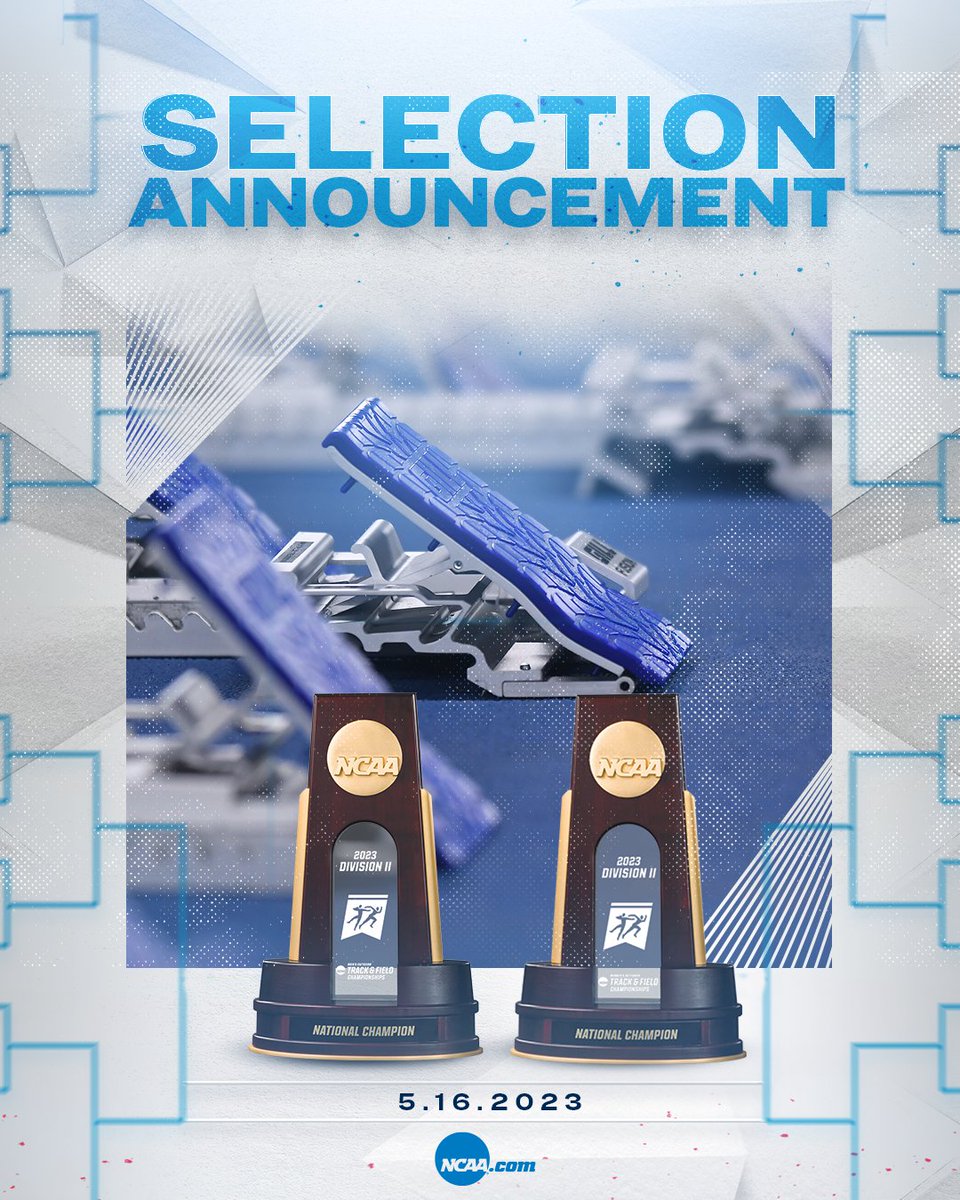 NCAADII's tweet image. It&apos;s selection time!

7⃣5⃣4⃣ student-athletes will have the opportunity to compete at the 2023 #D2MOTF and #D2WOTF championships: on.ncaa.com/2023OTF.

#MakeItYours