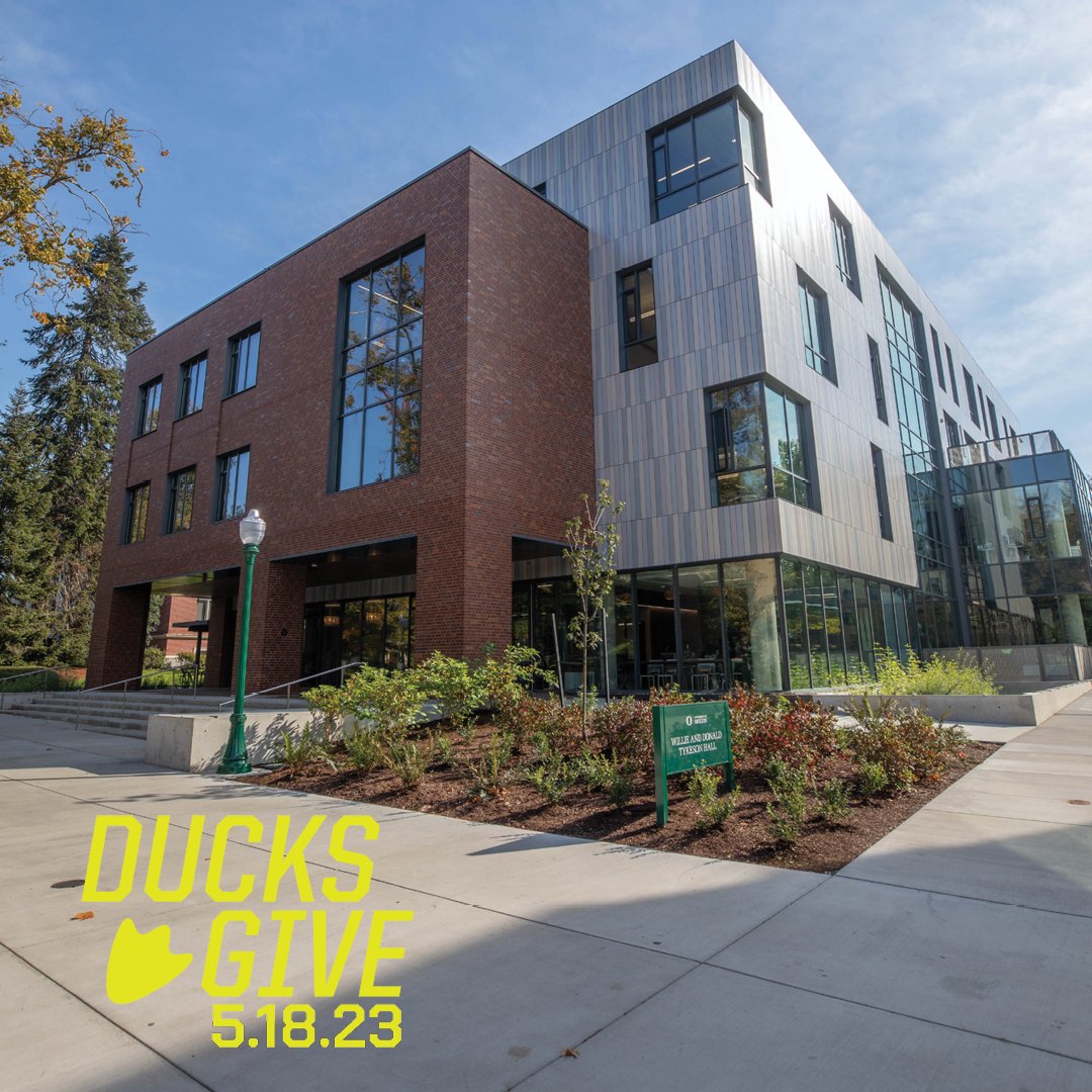 UO College of Arts and Sciences tweet media