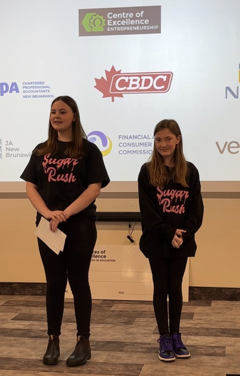 What an awesome day at PitchFest 2023! Congrats to all participants! The highlight of the day for us was our INCREDIBLE middle school students from QES &amp; SBMS who opened the event! Big things are coming for these young entrepreneurs!
<a href="/IdeaMoncton/">IDEACentreMoncton</a>
@QESLions
@sugarrush_fdc