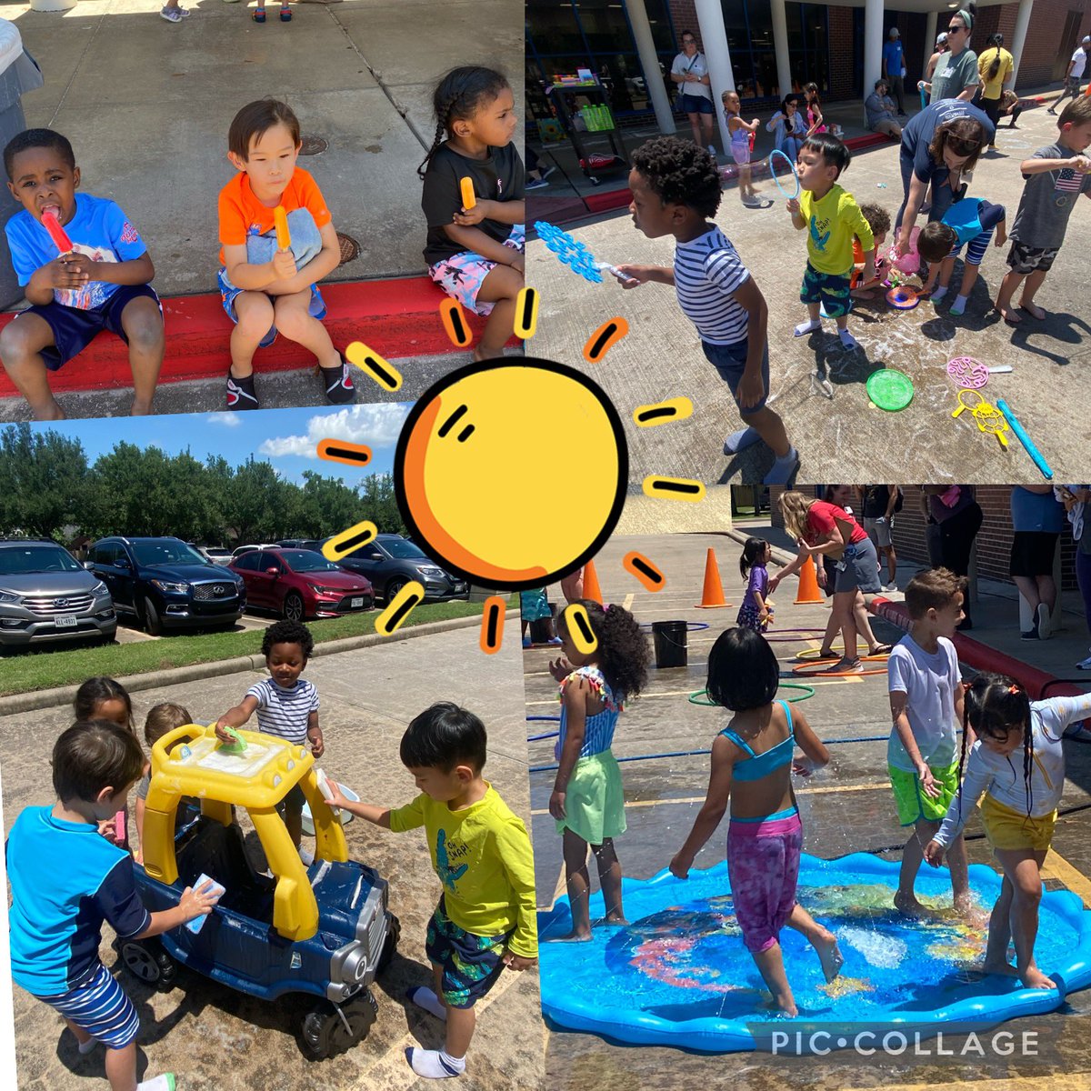 Pre-K Splash Day Fun! #togetherweshine #funatFarney