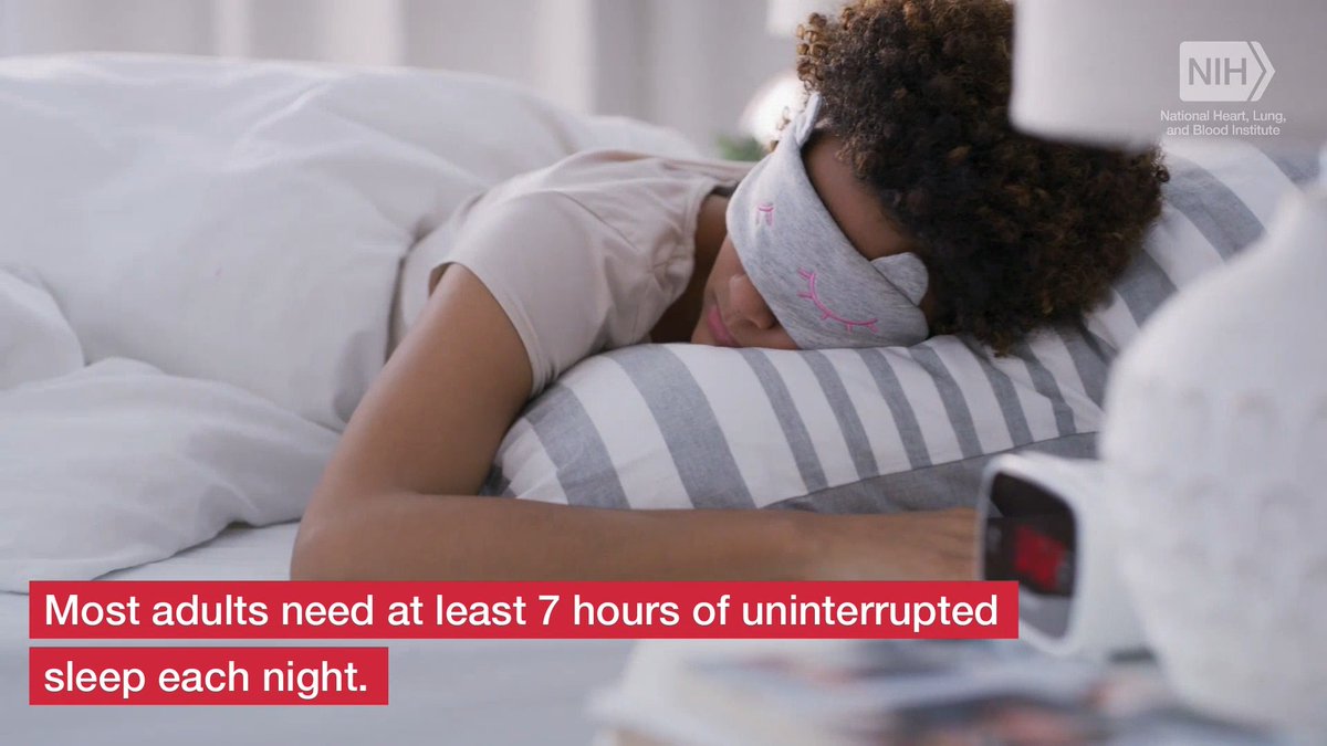 Pub Health Monitor On Twitter RT nih nhlbi How Much Sleep Do You Need To Support A Healthy 