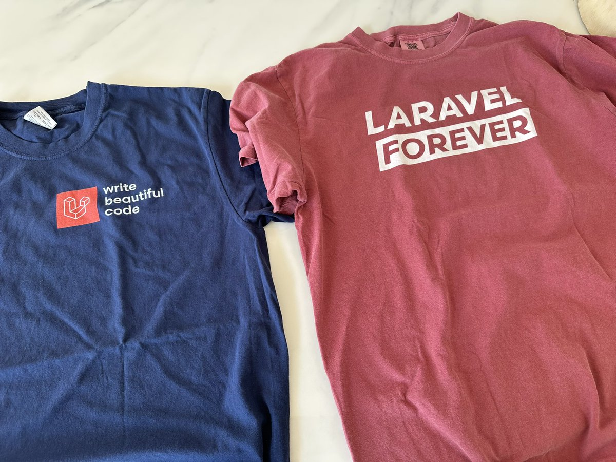 taylorotwell's tweet photo. Merch coming soon 😇 https://t.co/Pnb9Q3FWSS