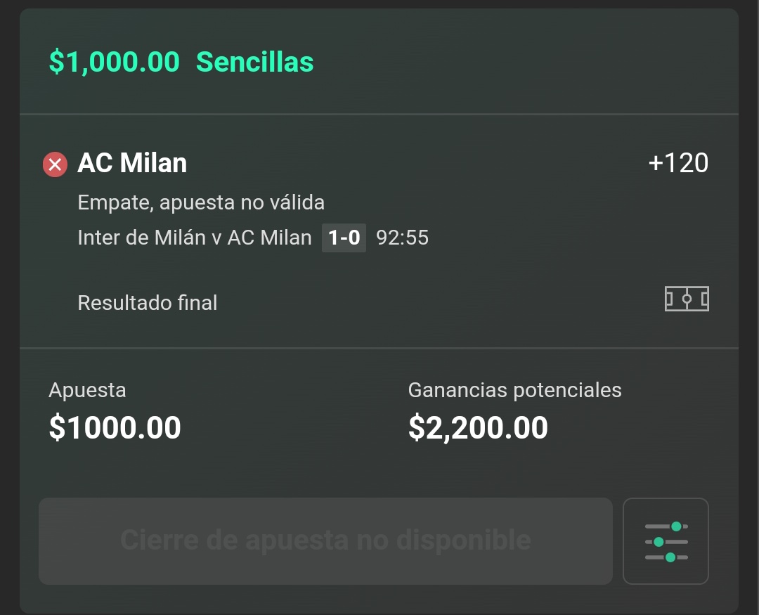 Che Milan ni las manos metió jaja