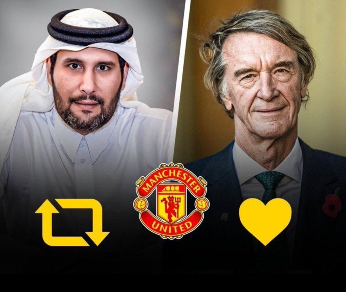 Who's the new owner ?? #MUFC #ManchesterUnited #GlazersOutNOW #GlazersFullSaleNOW #Glazers #QatarIn #QatarInAtManchesterUnited