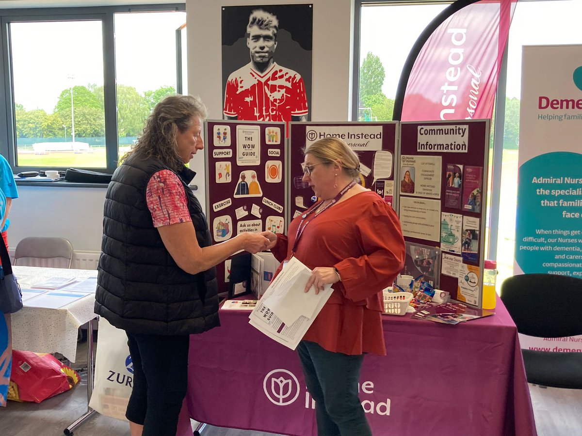 Flayboy's tweet photo. Amazing afternoon for the Swindon Dementia Action Alliance and their Dementia Action Week expo. 35-40 new connections made and more people from our local community that we can now support 💙#DementiaActionWeek #SDAA #DementiaAwarenessSessions https://t.co/PTpz2gJbUy