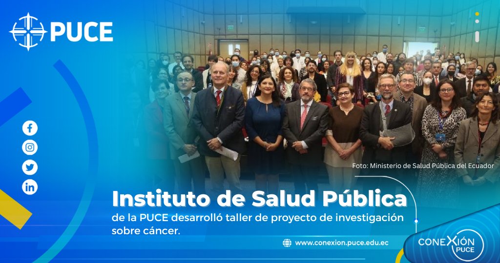 PUCE on Twitter "🔝 La PUCE, a través del IspPuce, organizó III Taller