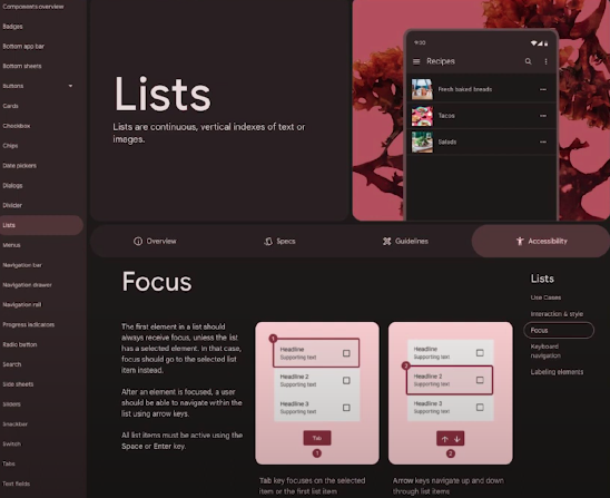 Designers, are you ready to create inclusive experiences for all?

🌟 Watch this #GoogleIO session on accessible design and discover how Material Design conducts research to make stunning and accessible designs. ➡️ goo.gle/42FIHbJ