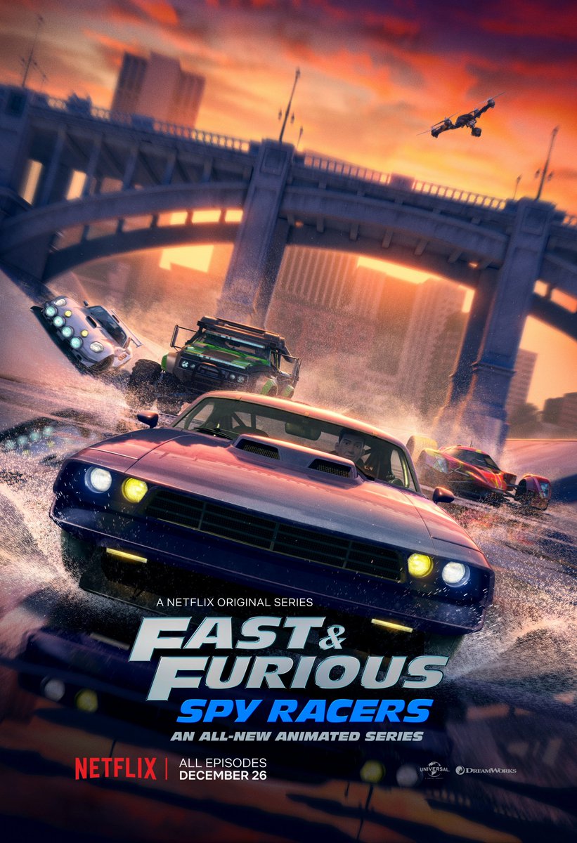 Not bad at all for a kid-friendly cartoon spin-off show, quite good maintaining the spirit of the franchise actually. #FastandFuriousSpyRacers #FastAndFurious