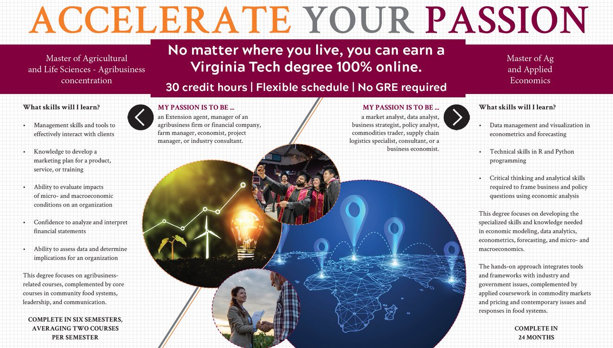 Did you know that students in our graduate program have a median earning salary of $73K w/ a mid-career salary of $140K? AND… you can do it 100% online. 
Join us June 6 at noon to learn about our online master’s degrees. docs.google.com/forms/d/e/1FAI…