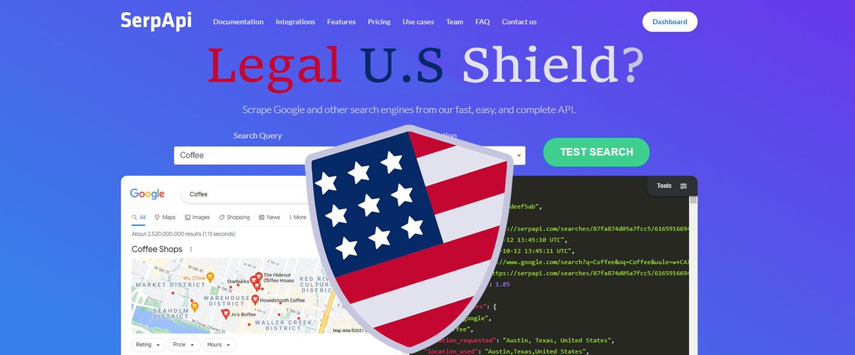 alaa0x2's tweet image. Safeguarding Web Scraping Activities with SerpApi, and what is Legal U.S Shield that we provide?  

serpapi.com/blog/safeguard…

#cybersecurity #infosec #BugBounty #bugbountytips #bugbountytip #webscraping #SERP #serpapi