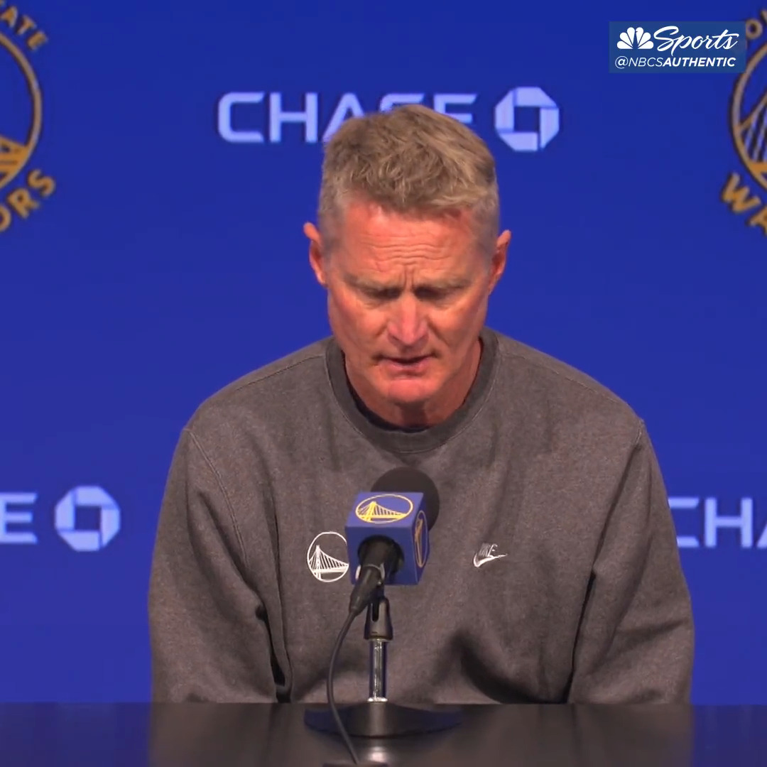 Warriors on NBCS on Twitter "Steve Kerr explains how important Bob Myers is to the Warriors"