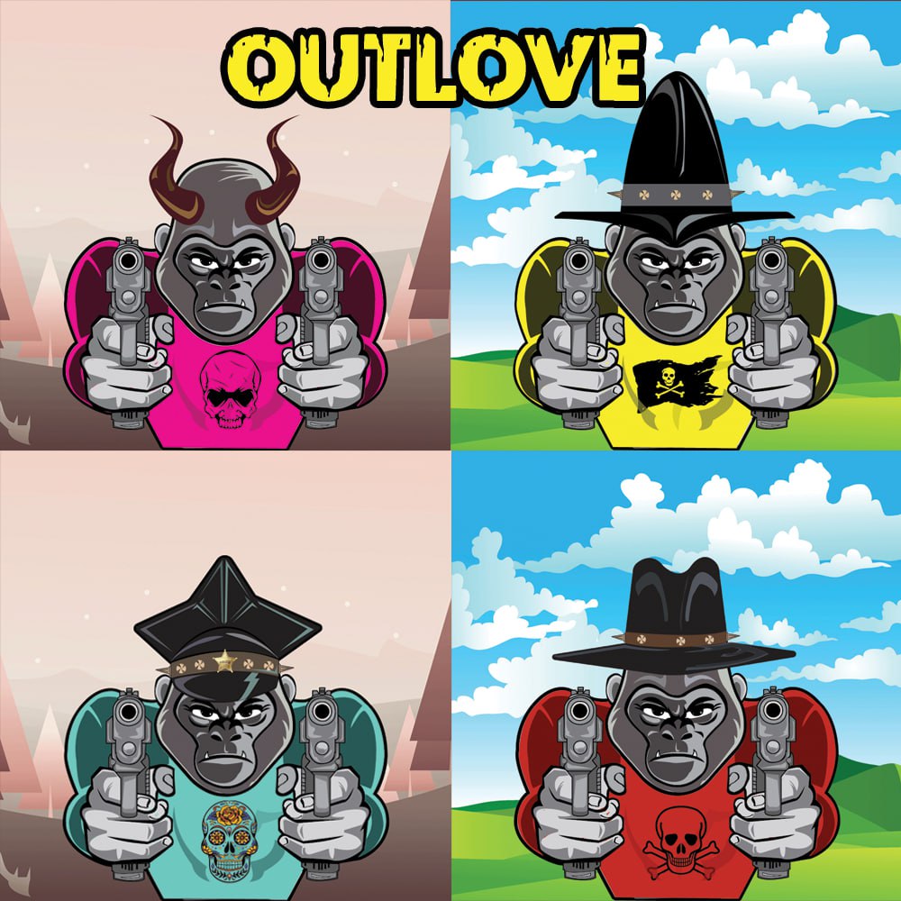 🦍OUTLOVE 🤠
🍀thanks buyers🍀
#NFT