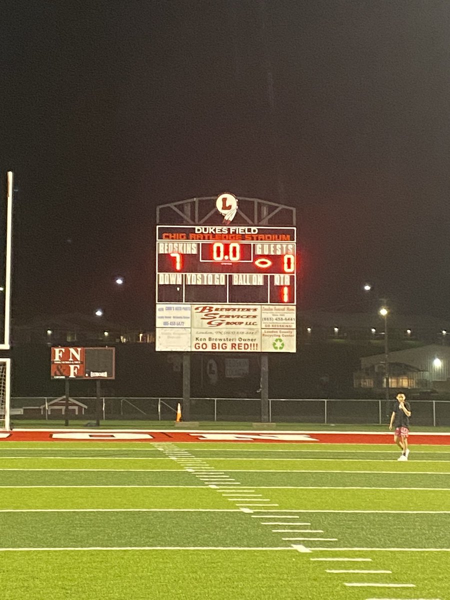 After being delayed by lightening and being shortened to one half, the game has been decided: Los Indios 7 - Cumberland Gap 0.