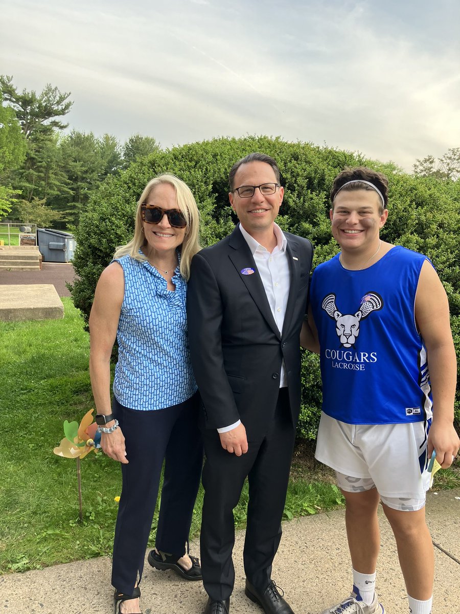 Mary Pat Kessler (@mpkessler3) on Twitter photo So great to see our <a href="/GovernorShapiro/">Governor Josh Shapiro</a> and his son, who is voting for the first time today, at the polls @AbingtonDems So great to see our <a href="/GovernorShapiro/">Governor Josh Shapiro</a> and his son, who is voting for the first time today, at the polls @AbingtonDems