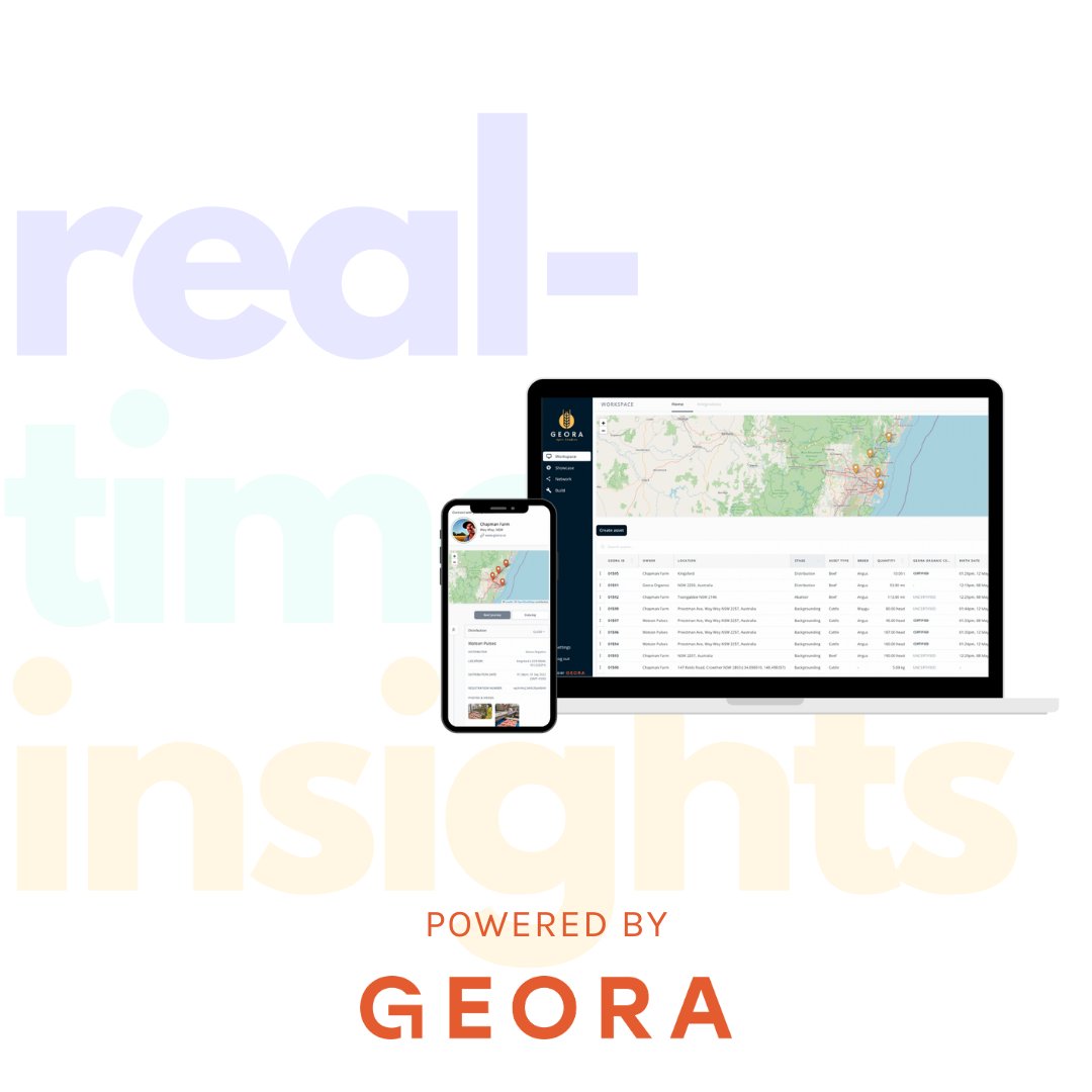 Geora (@georaplatform) on Twitter photo Geora is a network of networks that integrates with your current on-farm systems, allowing our customers to see their green products, produce and processes happen in real-time. Be a leader in sustainability, and get in touch with our team today >>> hello@geora.io Geora is a network of networks that integrates with your current on-farm systems, allowing our customers to see their green products, produce and processes happen in real-time. Be a leader in sustainability, and get in touch with our team today >>> hello@geora.io