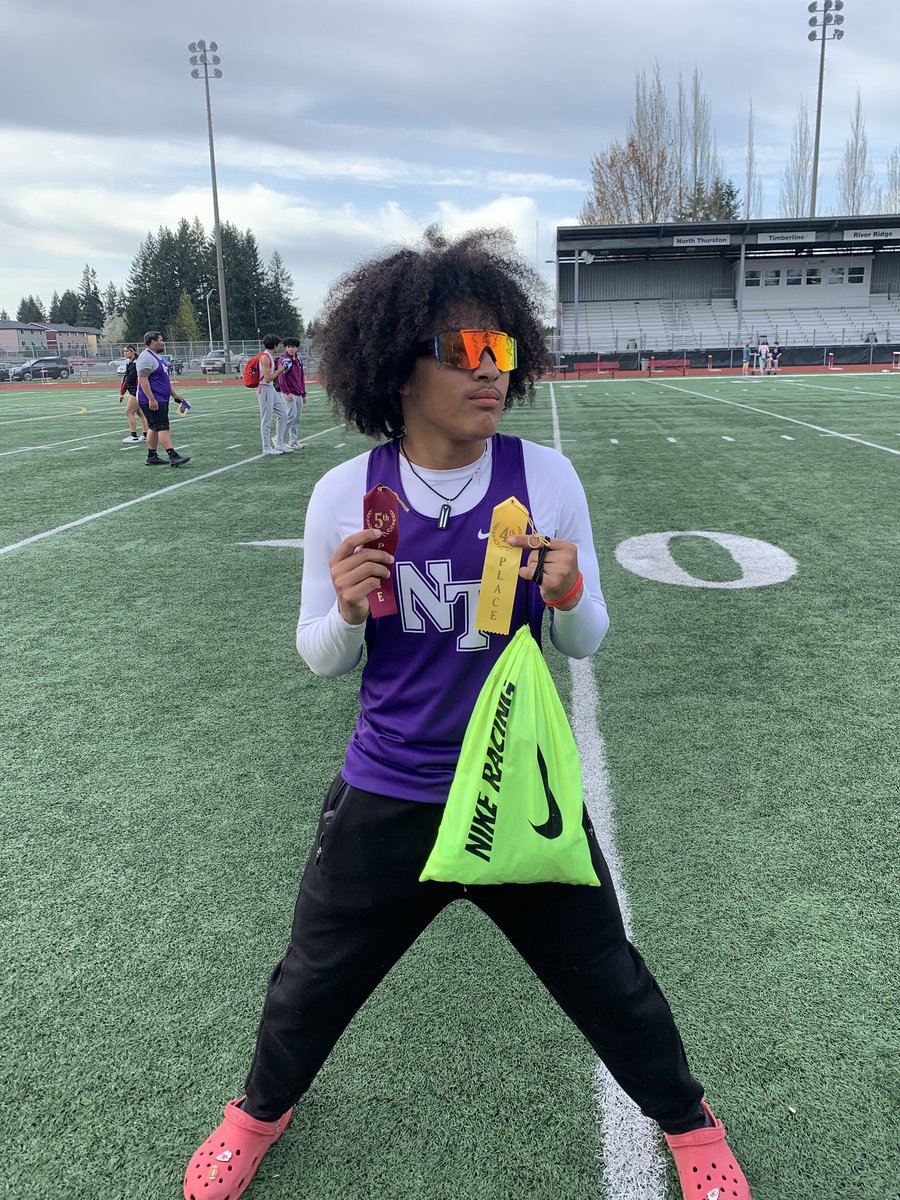 Heading to districts with the guys… 🤞🏾❤️ all glory to god he’s my god for a reason thank u for my teammates and coaches and all there support <a href="/rams_north/">North Thurston Rams Football</a> <a href="/NEGARecruits/">Northeast Georgia Recruits</a> @NThurstonRams #trackandfield