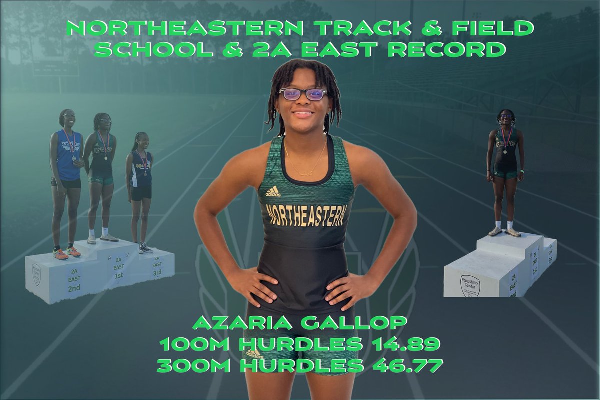 NHSTrackandXC's tweet photo. School Records fall at 2A East Regionals #statesloading https://t.co/kfoItPNqMJ