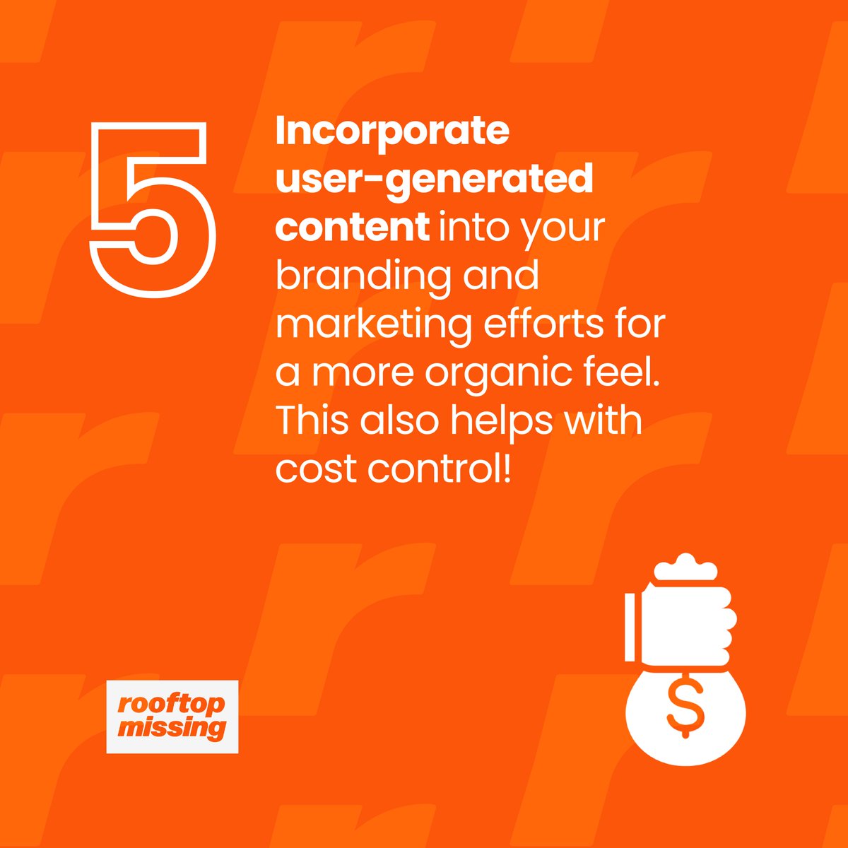 rooftopmissing's tweet image. 5. Utilize user-generated content.

#costcontrol #organic #usergenerated

🧵6 of 10