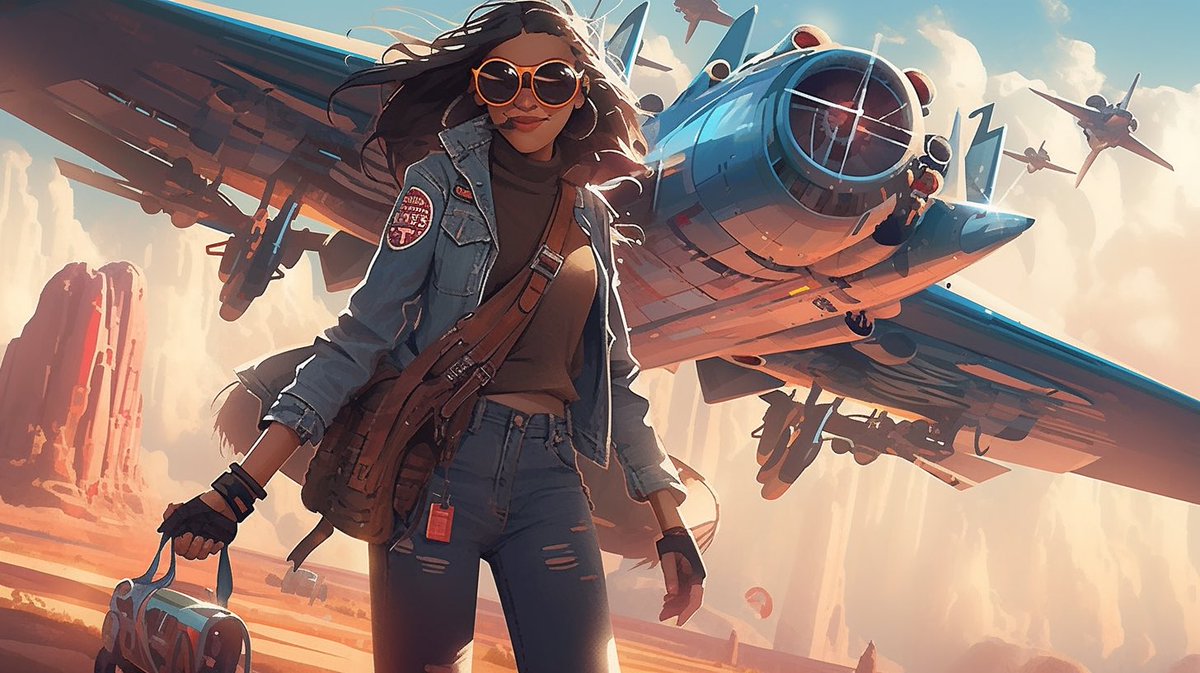 piborg's tweet photo. 🪐✨🪐These beautiful bounty hunters look 🔥🔥
#bounty #hunters #midjorneyart #MidjourneyAI #PromptAlchemists #prompt #space #cowgirl #futureaf #midjourneyartwork https://t.co/xc9CSgpGZj